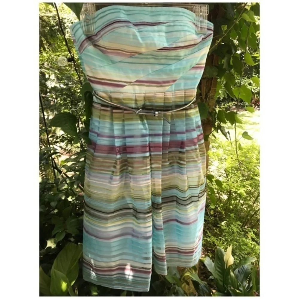 NWT STRAPLESS DRESS ๐๐๐ - Picture 2 of 8